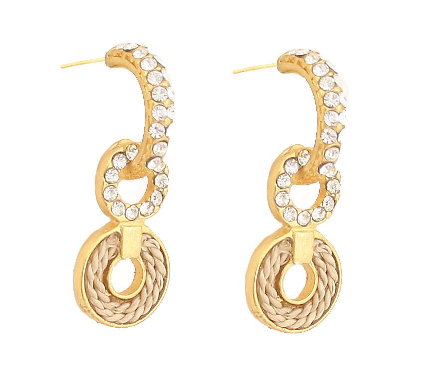 Yma Buriti Crystal Earrings