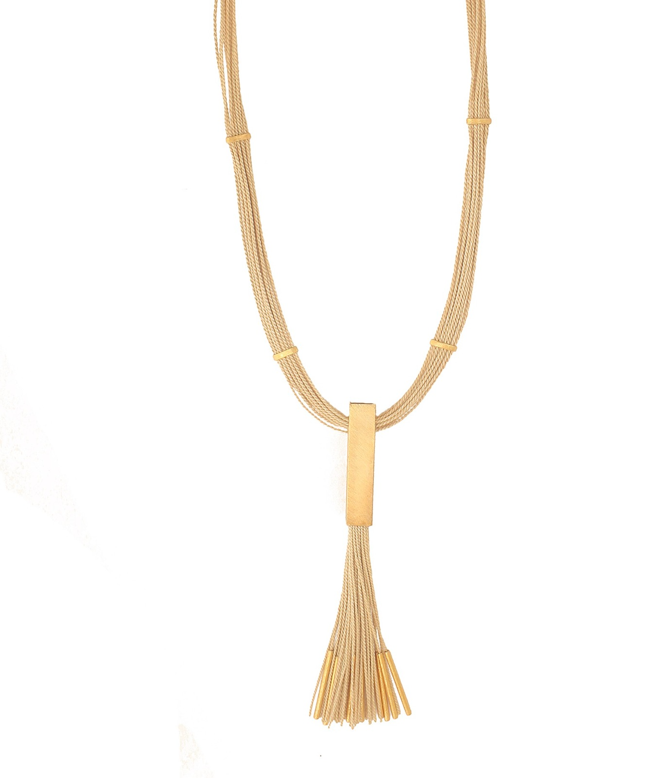 Rama Buriti Fiber Long Necklace
