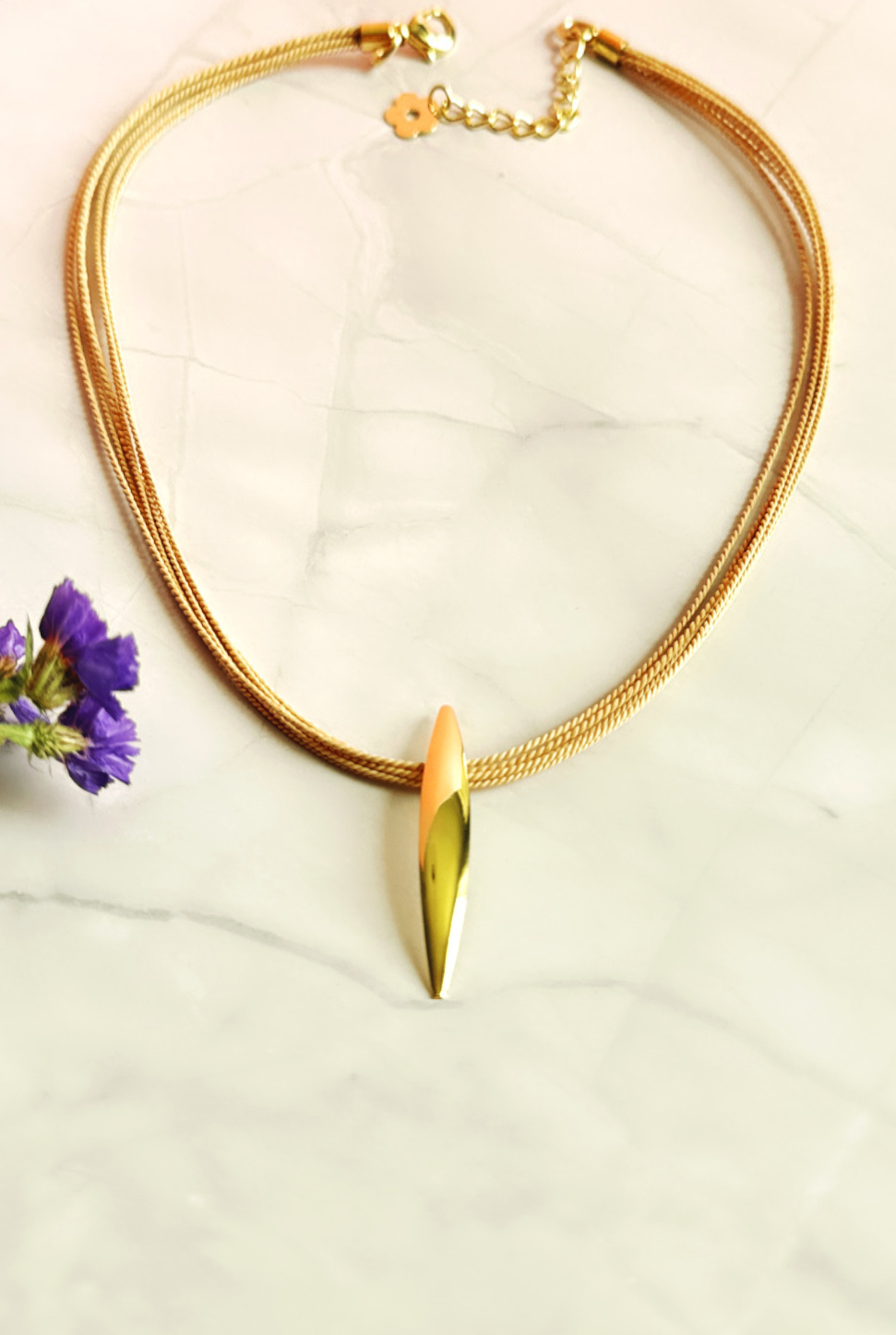 Nara Buriti Fiber Necklace