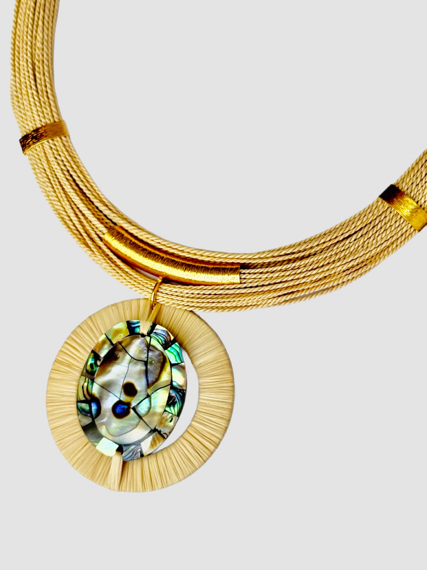 Ismera Abalone Pendant Necklace