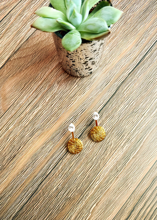 Luzia Golden Grass Earrings