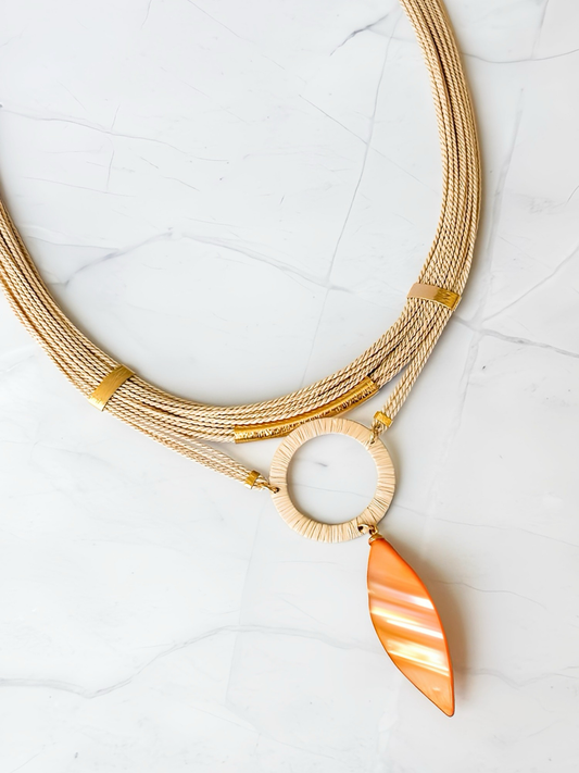 Ayla Mother of Pearl Necklace
