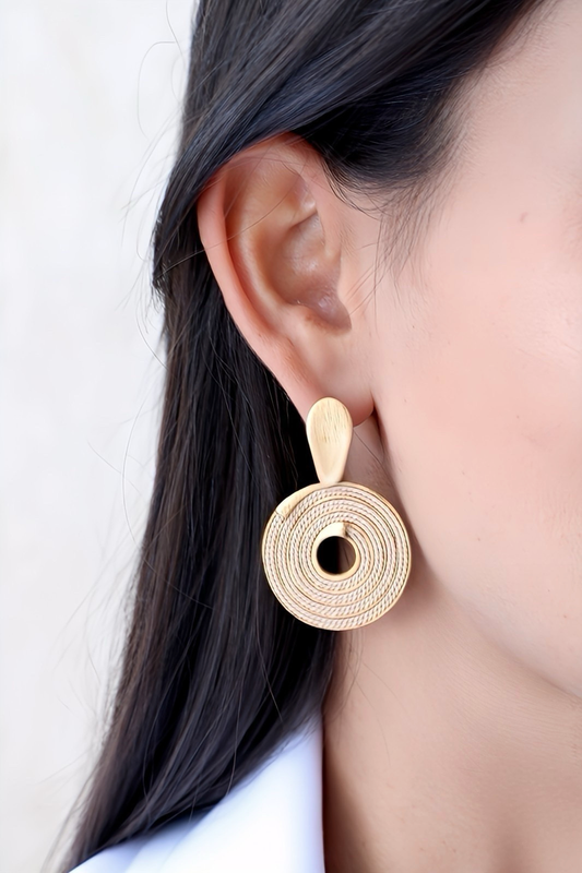 Orla Buriti Fiber Earrings