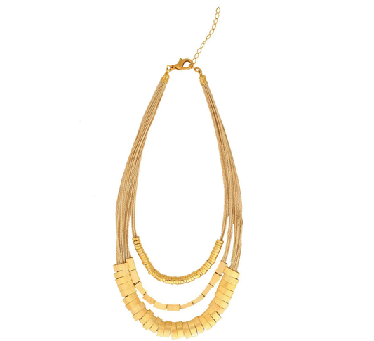 Savira Buriti Fiber Necklace