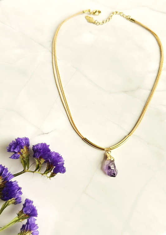 Celestia Drusy Necklace