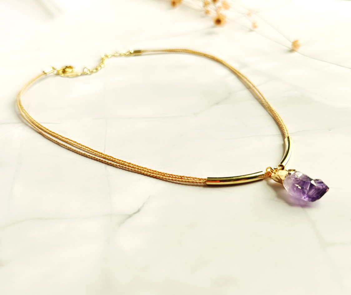 Celestia Drusy Necklace