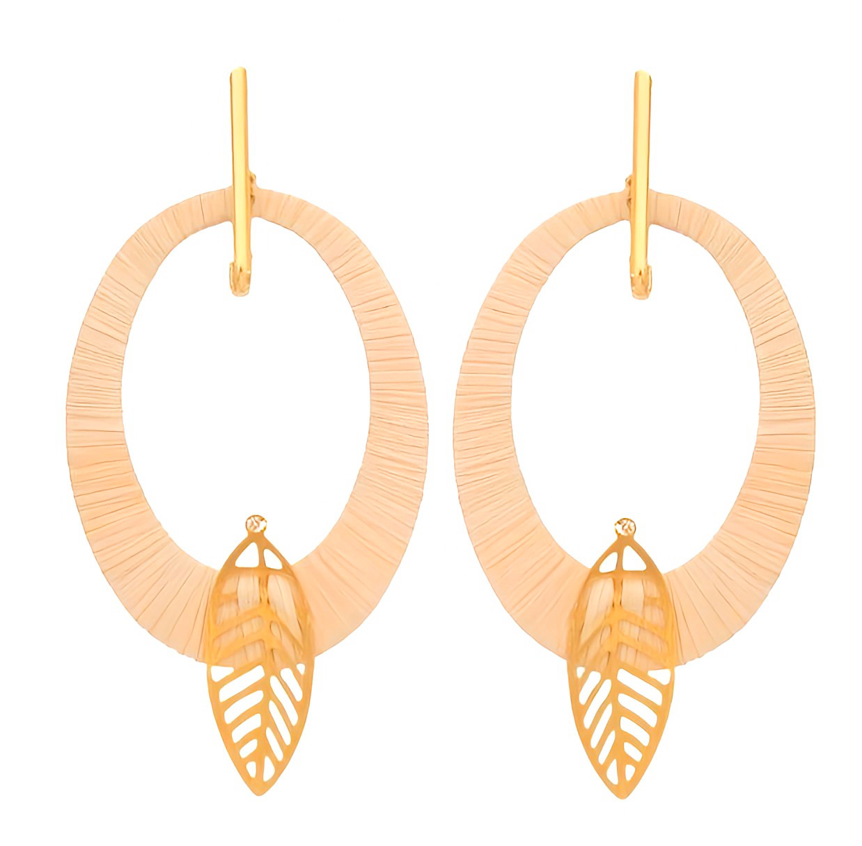 Lysa Buriti Fiber Earrings