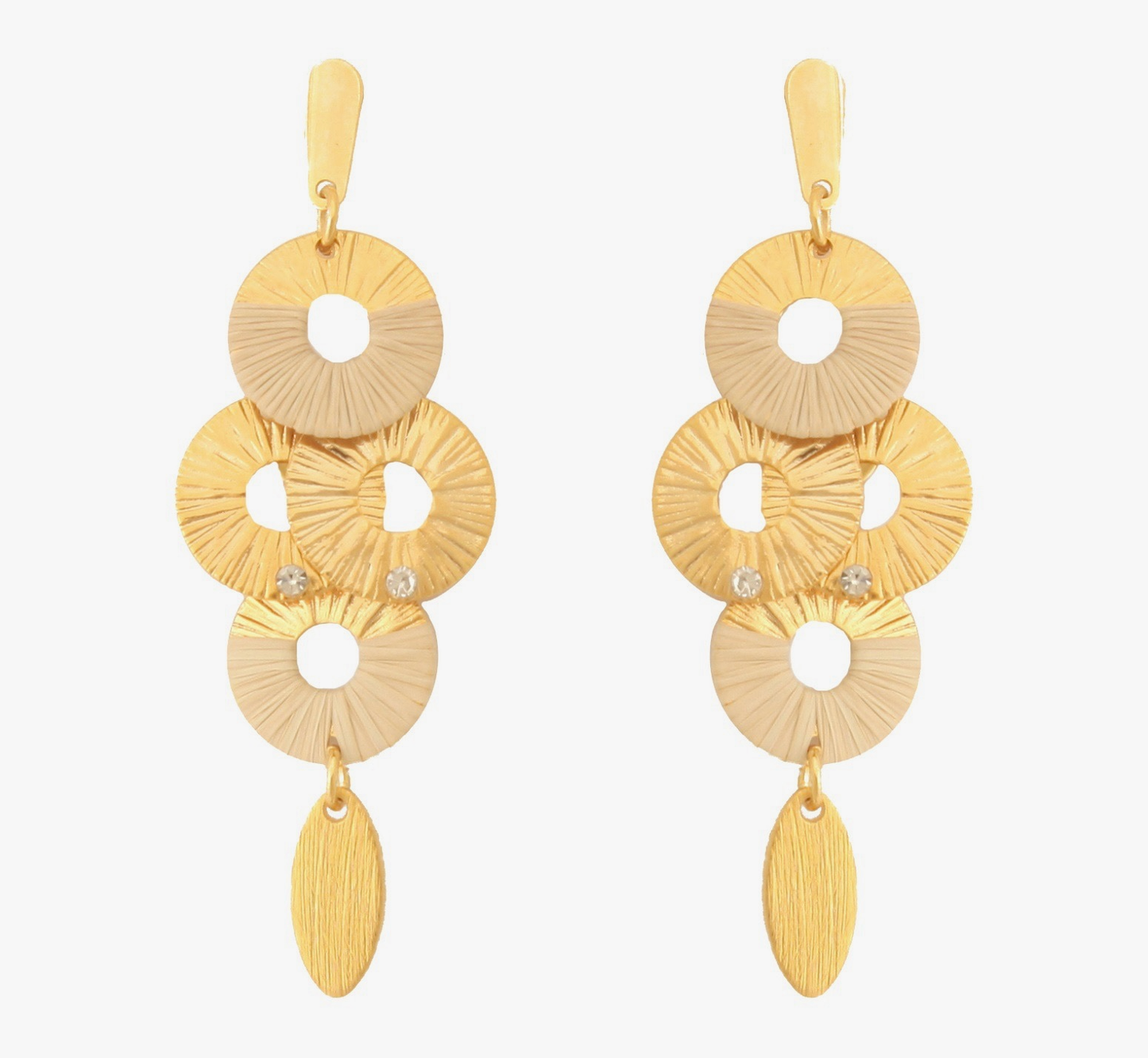 Alira Buriti Fiber Earrings