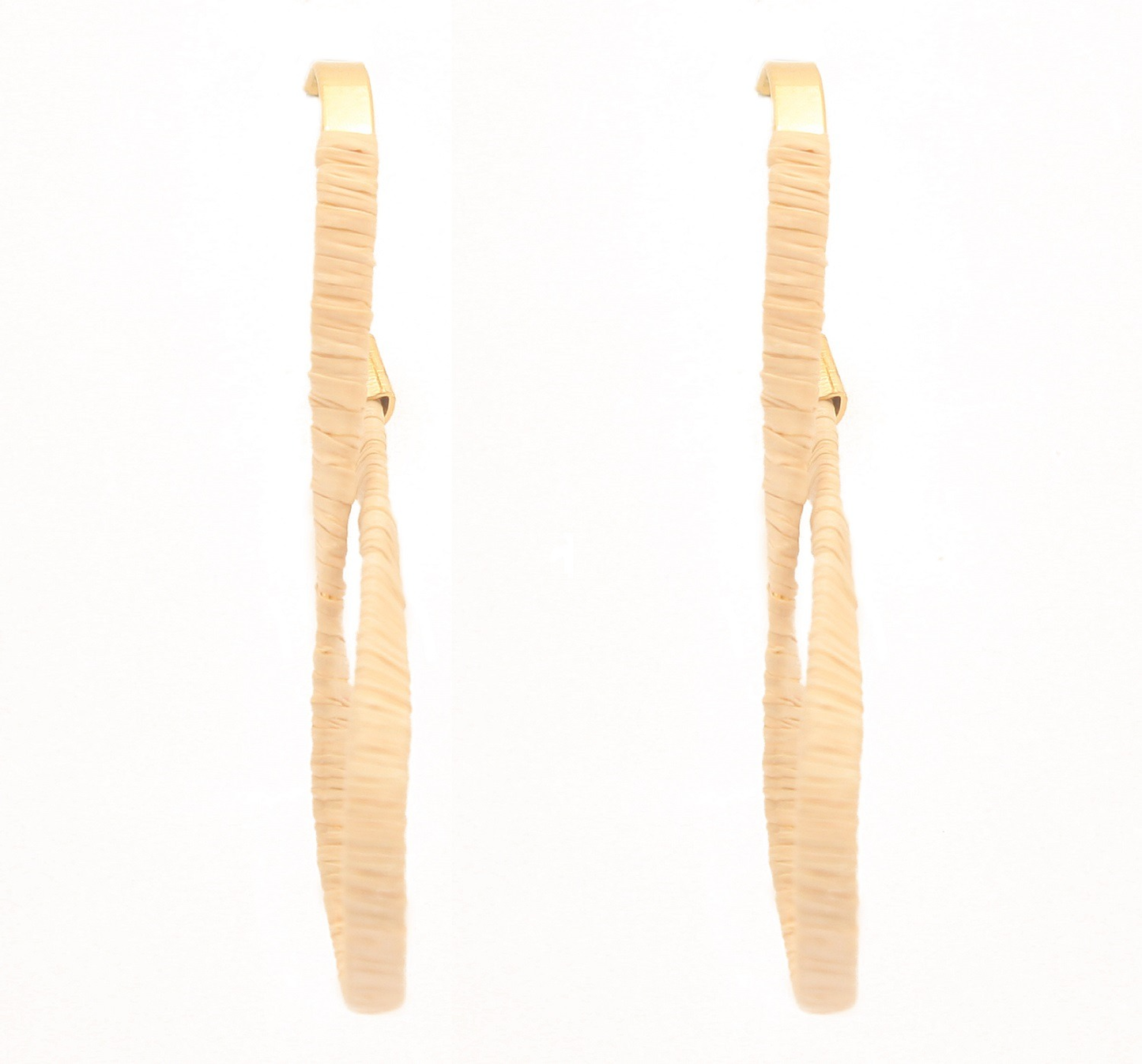 Hera Dangle Buriti Fiber Earrings