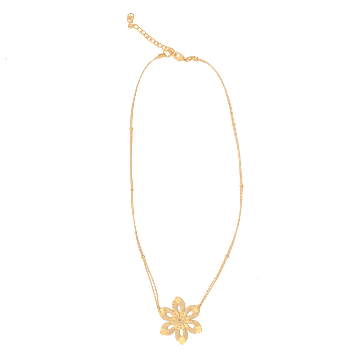 Verna Buriti Fiber Necklace