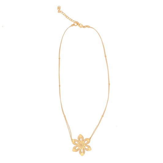Verna Buriti Fiber Necklace