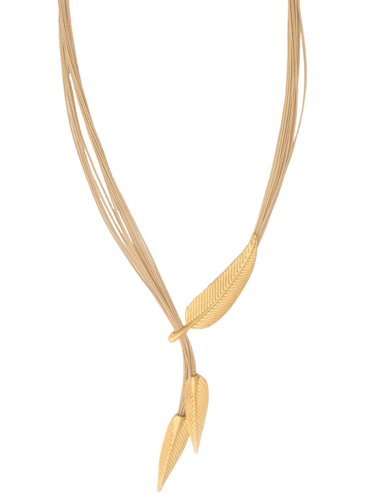 Cana Buriti Fiber Long Necklace