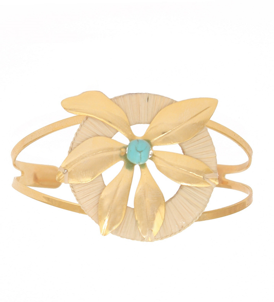 Turqueza Buriti Cuff Bracelet