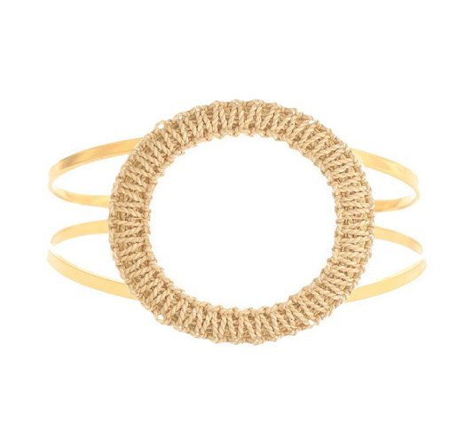 Aruna Buriti Fiber Cuff Bracelet