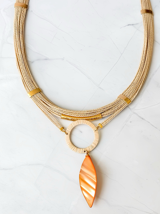 Ayla Mother of Pearl Necklace