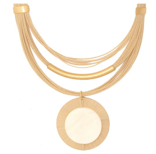 Mira Mother of Pearl Necklace