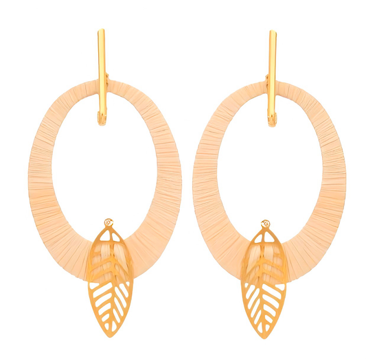 Lysa Buriti Fiber Earrings