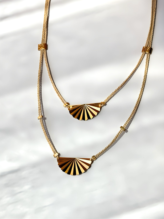 Serra Buriti Fiber Necklace
